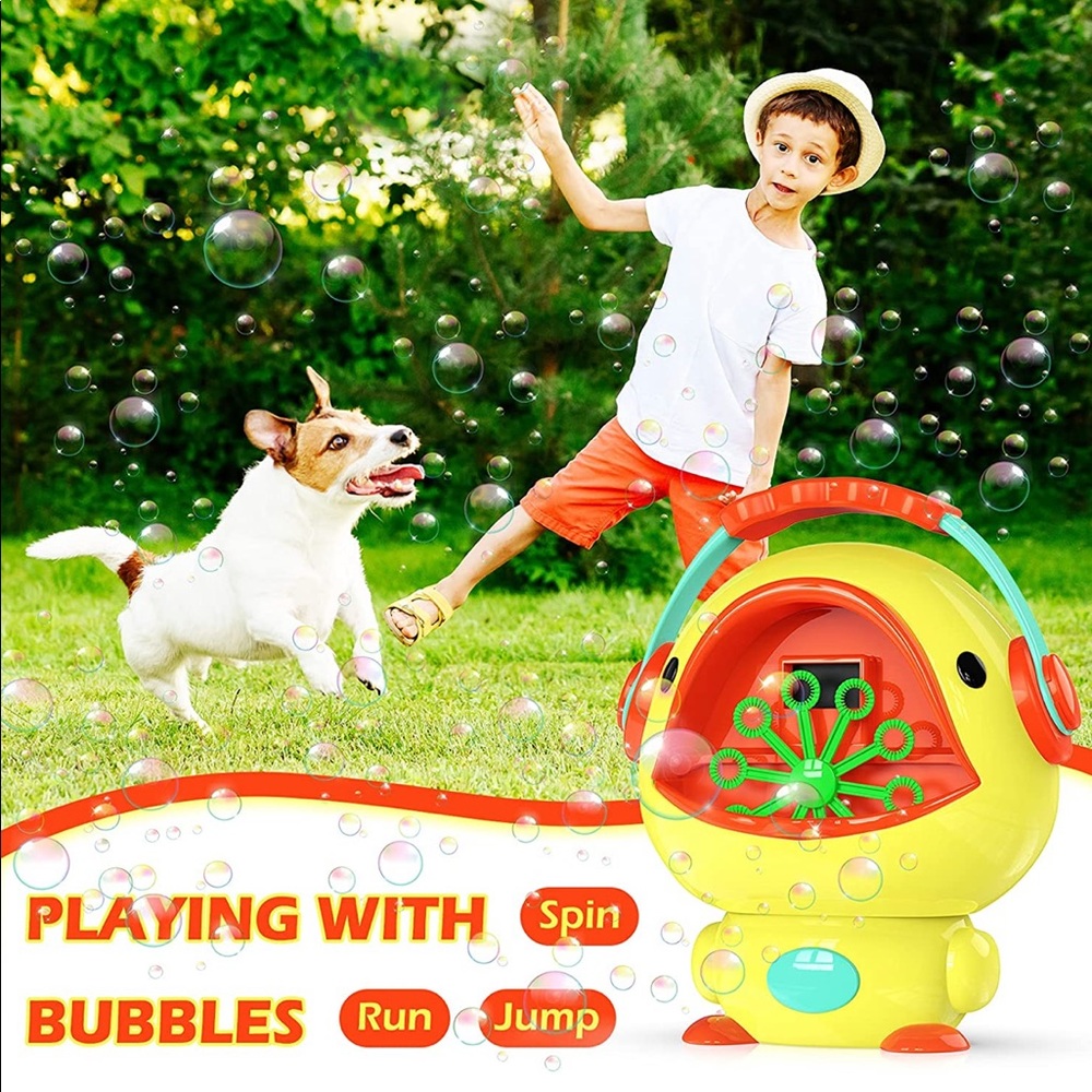 Bubble Machine for Kids, Parties Blows 1000+/Min - Picture 4 of 8